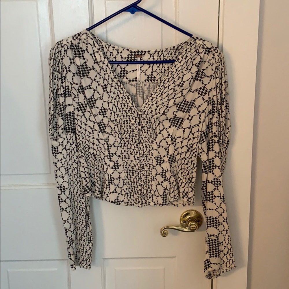 Funky long sleeve blouse